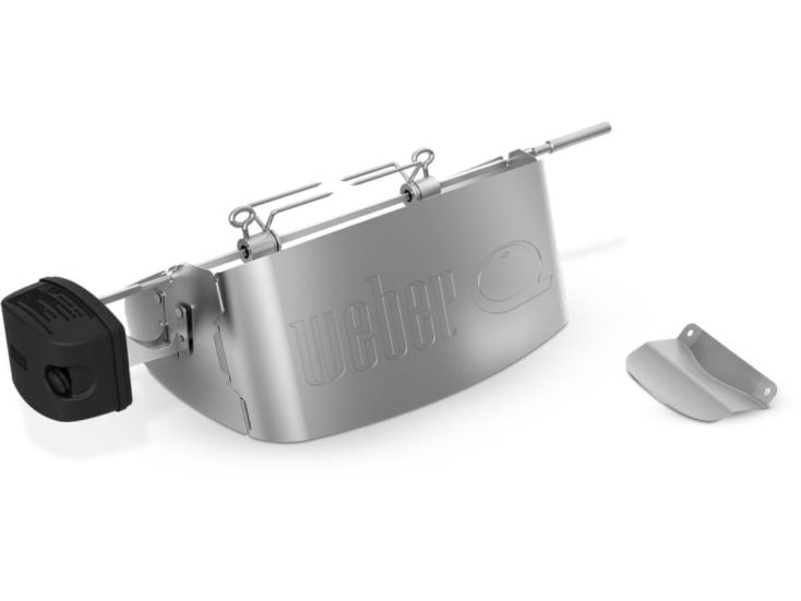 Weber Q 2000N-Serie und Q 2800N+ Bratspieß