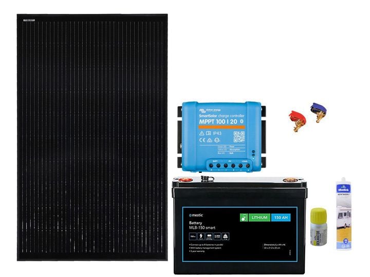 Obelink 180 Watt Lithium Solarmodul-Set