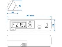ProPlus Innen-&-Außen-Thermometer
