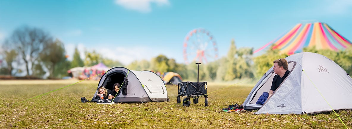 Welches Zelt ist für einen Festivalcamping geeignet?