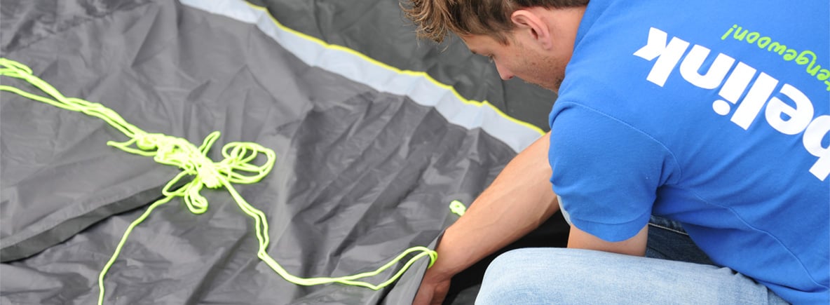 Aufblasbares Zelt zusammenfalten: Wie faltet man ein aufblasbares Zelt zusammen?
