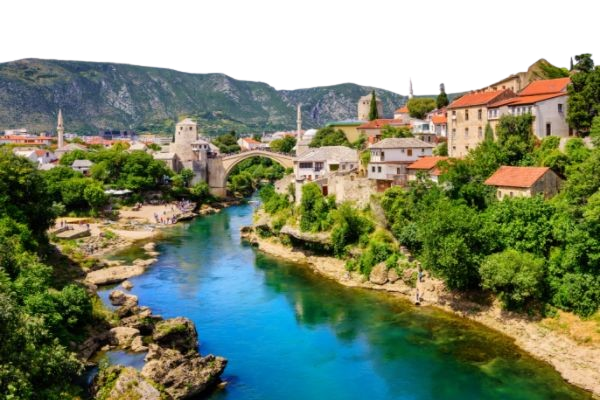 Stari Mostar Bosnien