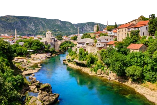 Stari Mostar Bosnien