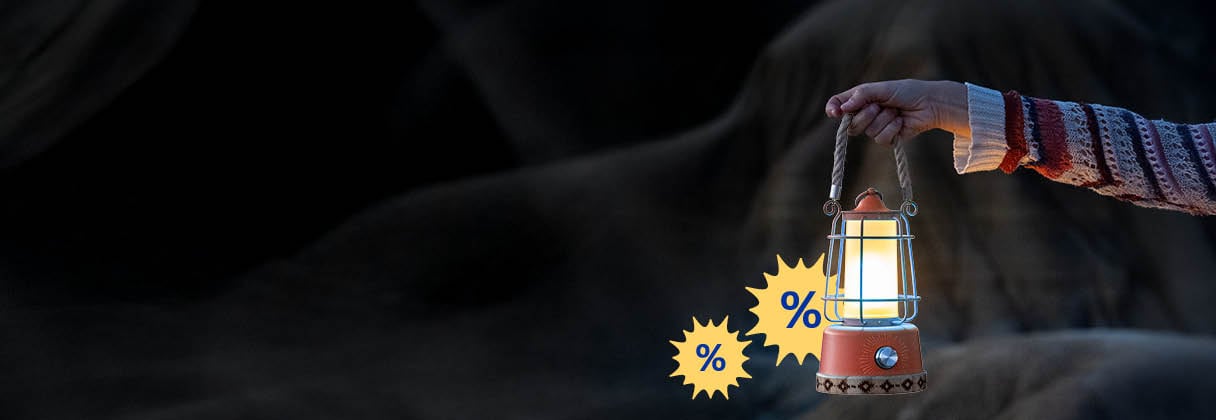 Unter den Sternen campen.