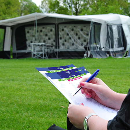 Camping- und Einkaufscheckliste