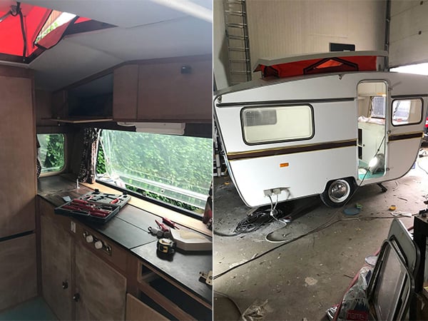 Retrocaravan pimpen