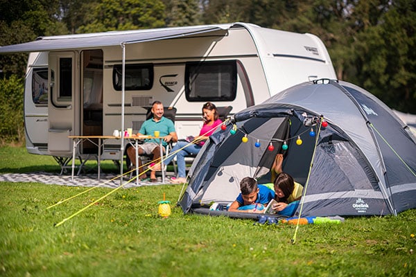 5 ~ 8 Person Outdoor Tragbare Familie Camping Auto Markise Zelt