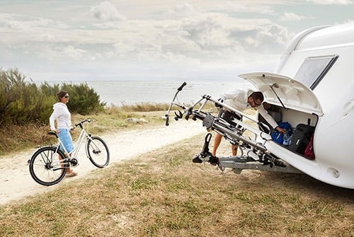 Kippbarer Fahrradträger