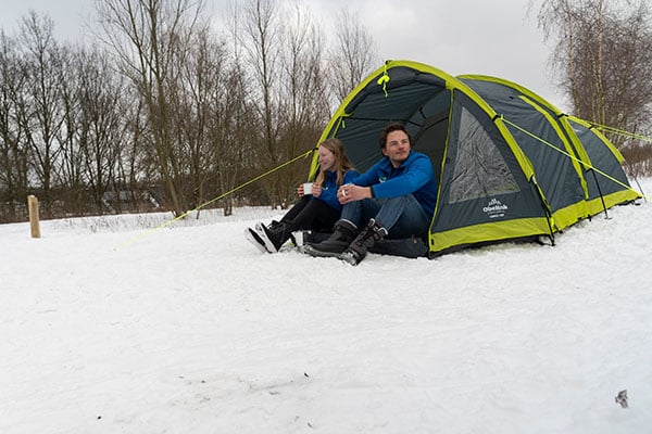 winterkamperen met tent